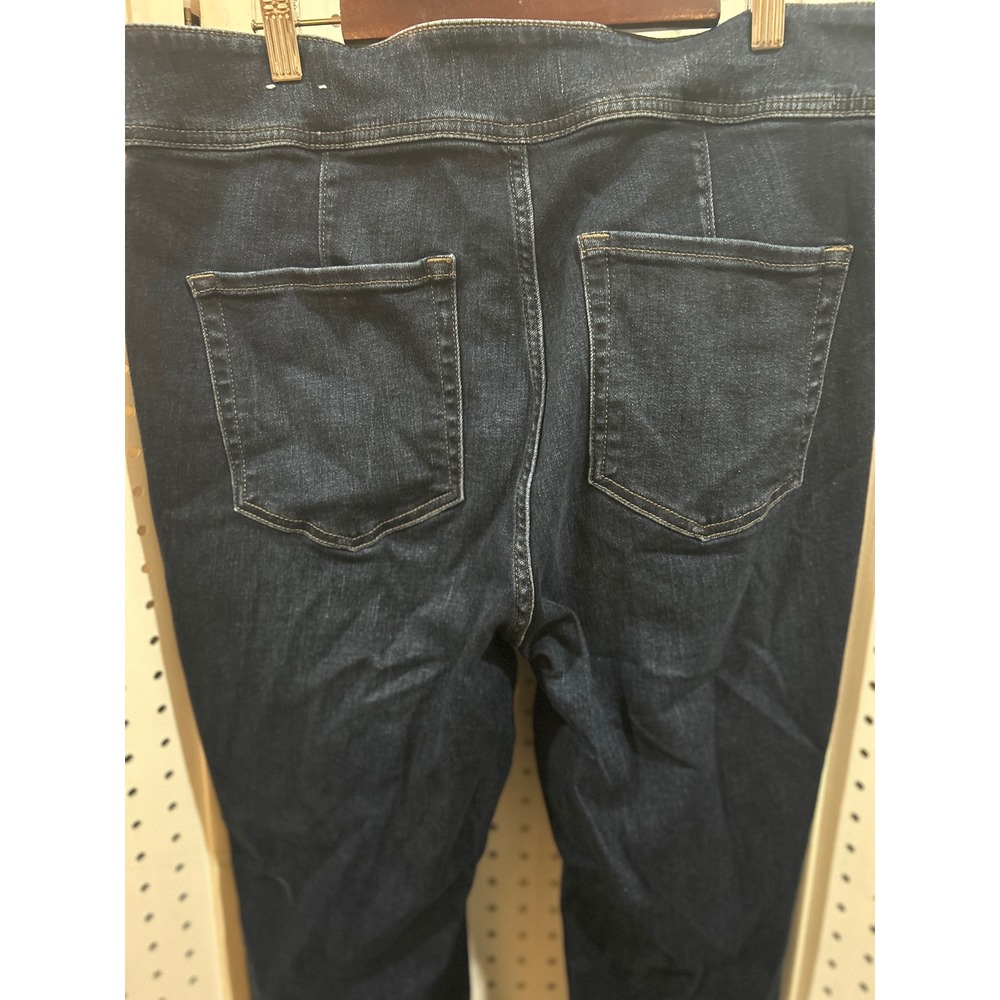 Lane Bryant High Rise Dark Wash Skinny Jeans Size 18 - Picture 5 of 6